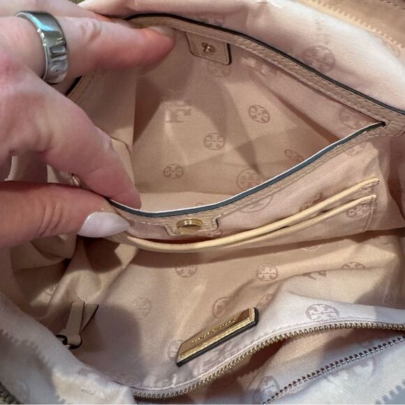 Tory Burch Thea Medium Slouchy Satchel Handbag - Picture 11 of 13